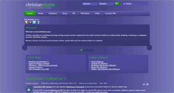 Desktop Screenshot of chrisdunn.name